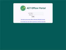 Tablet Screenshot of officerportal.alphasigmatau.org